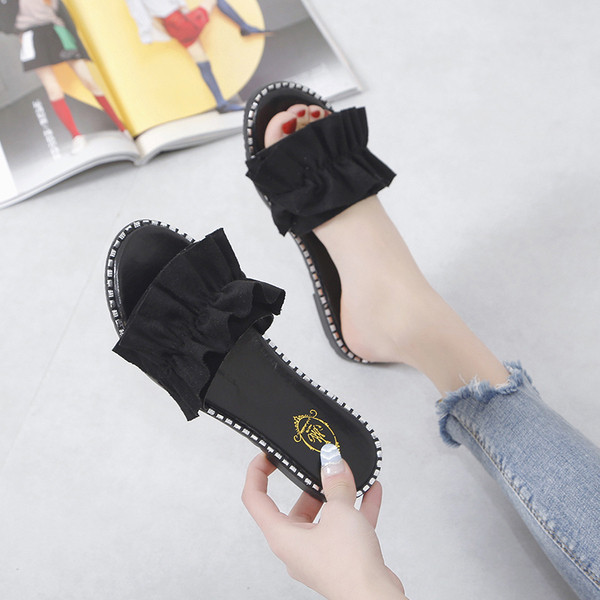 Papuci casual dama cu talpa plate