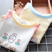 Bluză casual de damă cu decolteu oval și imprimeu