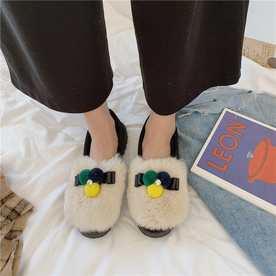 Női alkalmi cipő öko velúrból pehely és köves díszítéssel