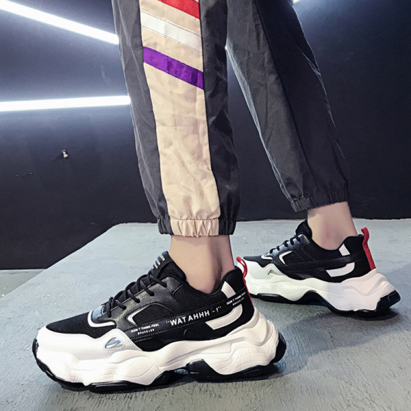 Adidași casual pentru bărbați, cu talpă aspră și șireturi