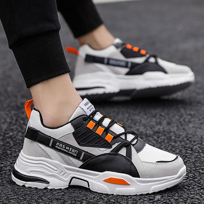 Jauns sporta-gadījuma apavu modelis no eko ādas un tekstila