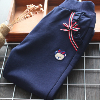 Ikdienas bērnu apakšveļa ar izšuvumiem un lenti meitenēm