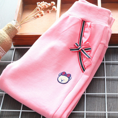 Ikdienas bērnu apakšveļa ar izšuvumiem un lenti meitenēm