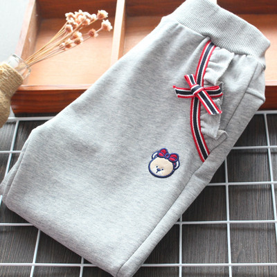 Ikdienas bērnu apakšveļa ar izšuvumiem un lenti meitenēm