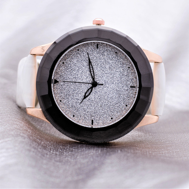 Дамски часовник Selden Sand, бял