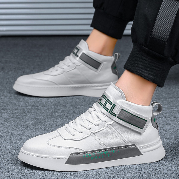 Ležerne kožne tenisice do gležnja