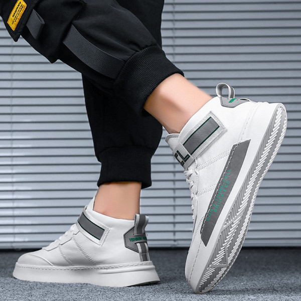 Ležerne kožne tenisice do gležnja