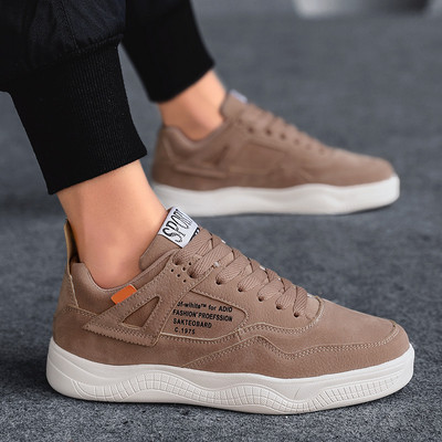 Vīriešu zamšādas kedas ar mežģīnēm