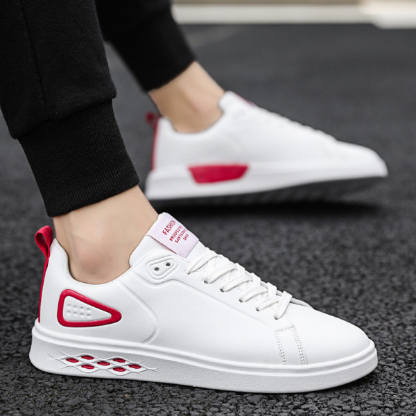 Adidasi de primavara pentru barbati cu sireturi si talpa plata