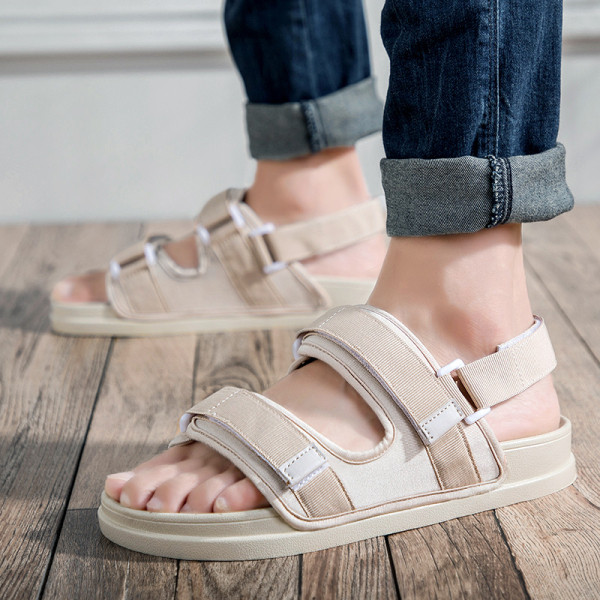 Vasarinės tekstilinės basutės su lipduku