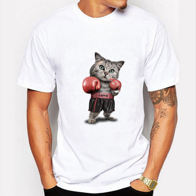 Ikdienas vīriešu t-krekls ar aplikāciju - vairāki modeļi