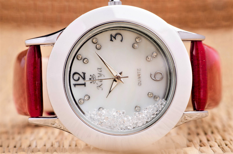 Дамски часовник Keya Lollipop, червен