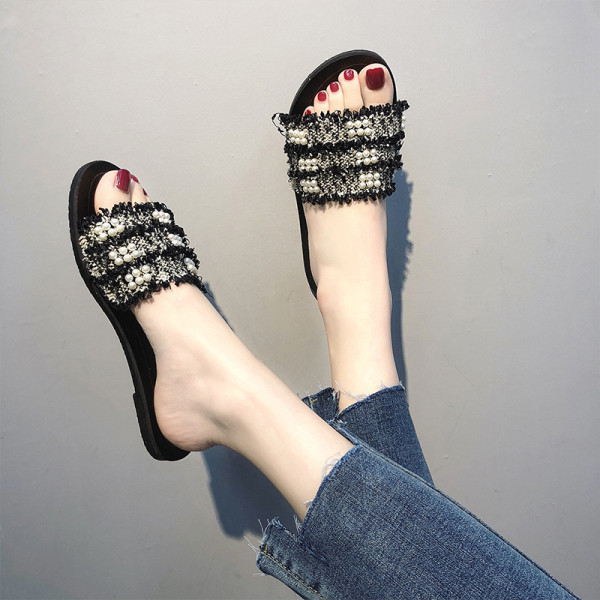 Papuci casual dama cu talpa plata in mai multe modele