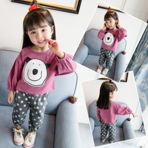 Naprakész gyermekkészlet lányoknak való alkalmazással