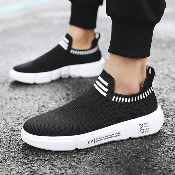 Tekstila vīriešu kedu tipa zeķes ar uzrakstiem