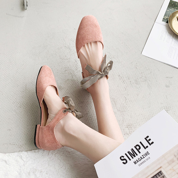 Moteriški batai iš eko zomšos ir pledo