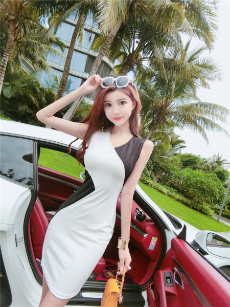 Rochie de dama model nou cu decolteu in V