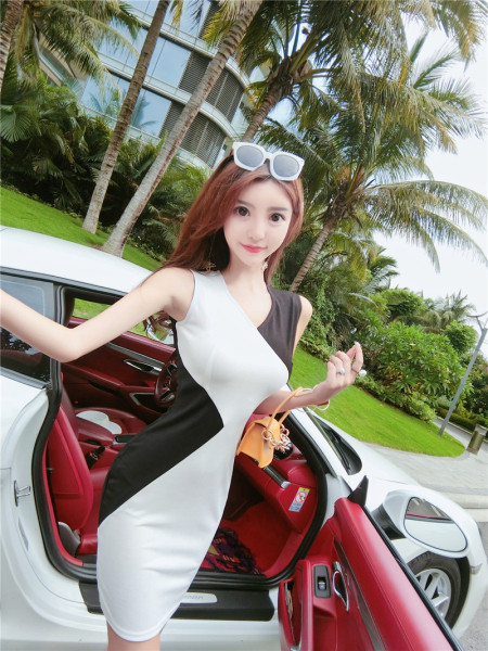 Rochie de dama model nou cu decolteu in V