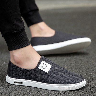 Ljetne muške tekstilne mokasine