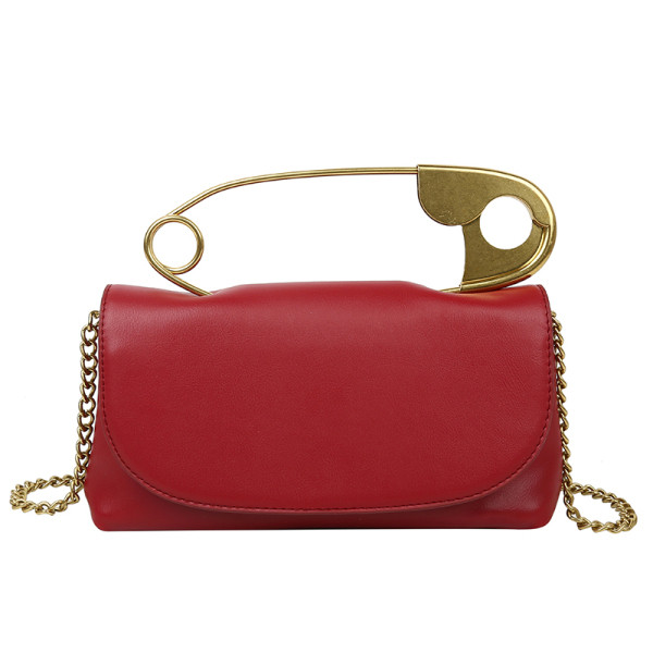 Jauna modeļa sieviešu ikdienas soma ar garu rokturi un metāla apdari