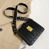 Geantă casual de damă cu formă pătrată și mâner lung