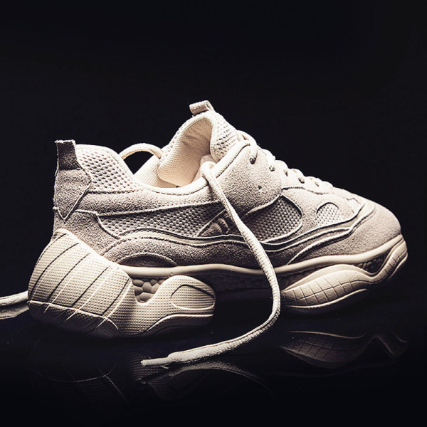 Jauns vīriešu kedu modelis no eko zamšādas ar raupju zoli