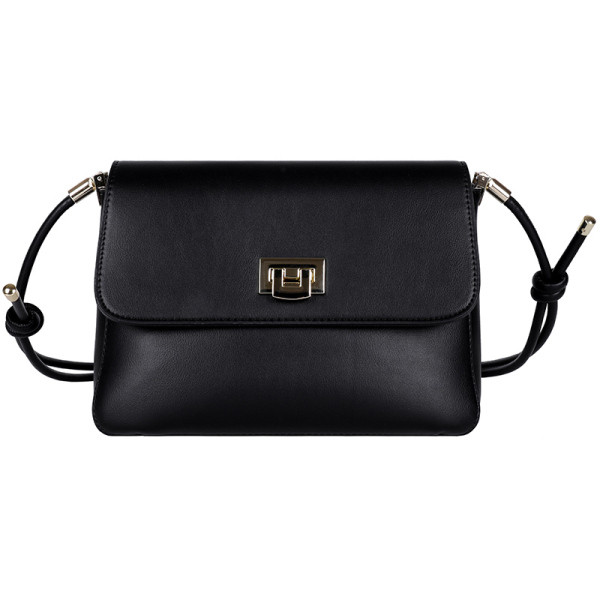 Kahekordse sangaga puhtast naiste nahast kott