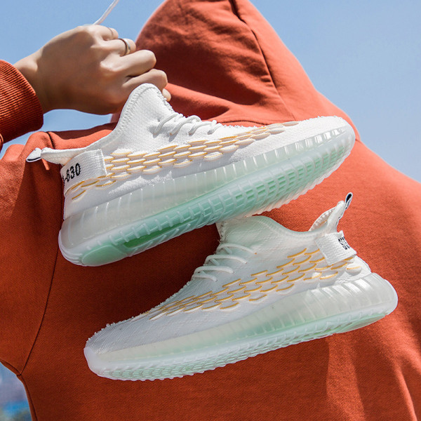 Nyári textil cipőfűzős férfi cipők