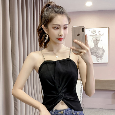 Uut mudelit peenikeste rihmadega naiste topp