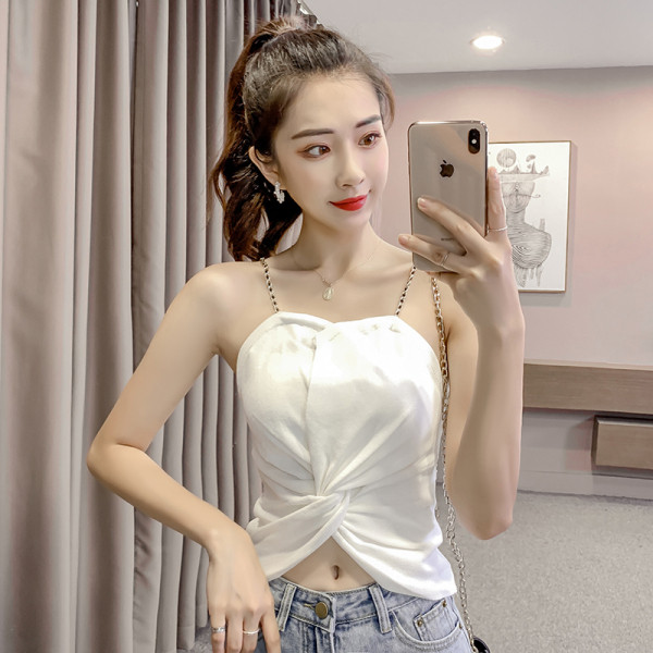 Uut mudelit peenikeste rihmadega naiste topp