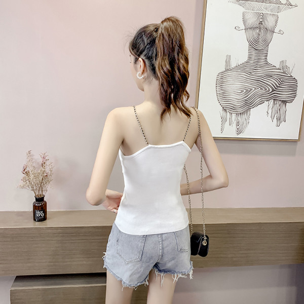 Uut mudelit peenikeste rihmadega naiste topp