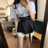 Cămașă de damă actuală cu curea