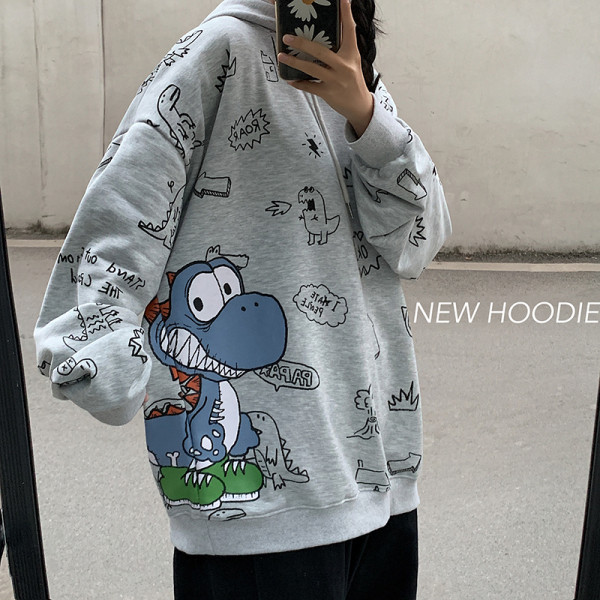 Moderna muška majica s kapuljačom i aplikacijom