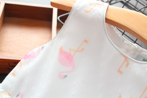 Rochie copii cu tul si decolteu oval - model croi