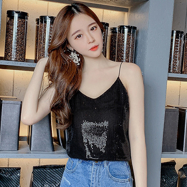 Sieviešu moderns krekliņš ar fliteriem un plānām lencēm