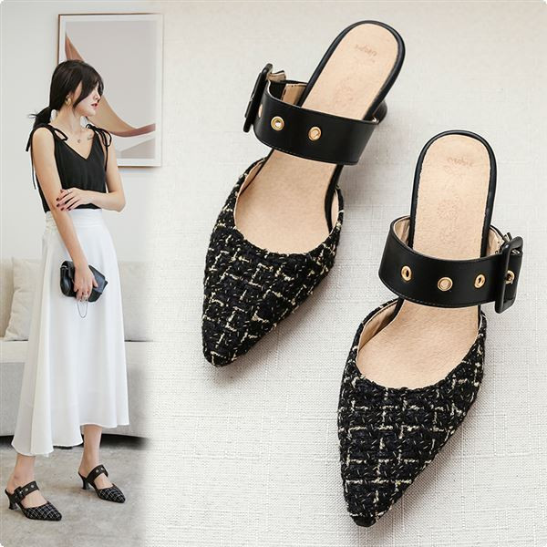 Sieviešu ikdienas čības no eko ādas un tekstila