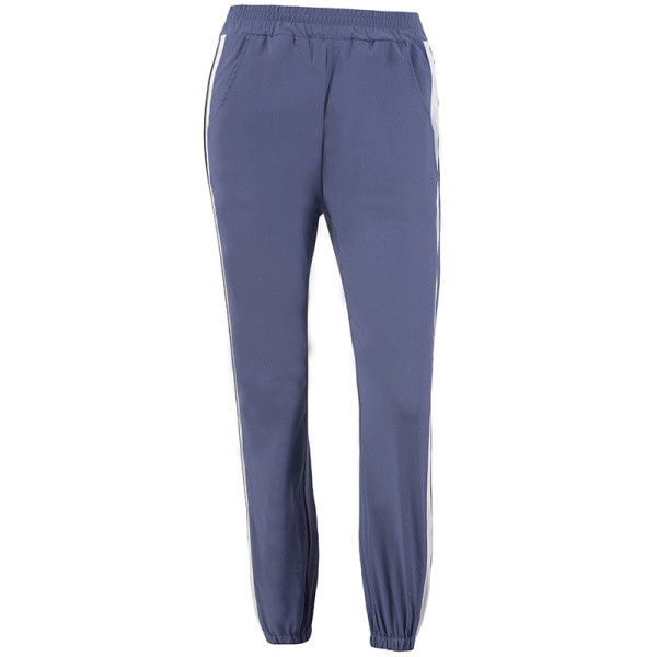 Pantaloni sport dama cu margini laterale si talie elastica