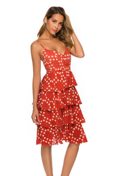 Rochie moderna de dama scurta cu bretele subtiri potrivita pentru primavara si vara