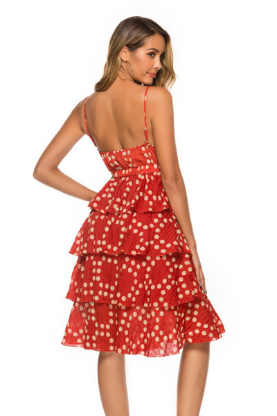 Rochie moderna de dama scurta cu bretele subtiri potrivita pentru primavara si vara