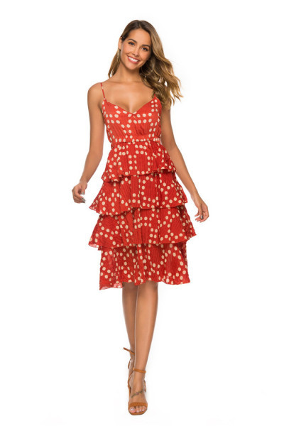 Rochie moderna de dama scurta cu bretele subtiri potrivita pentru primavara si vara