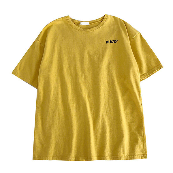 Ženska casual majica s ovalnim izrezom i natpisom