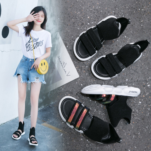 Naujo modelio moteriškos basutės su eko zomšos petnešėlėmis ir blizgučių elementu