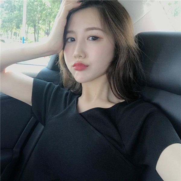 Naujo modelio pavasario-vasaros palaidinė trumpomis rankovėmis