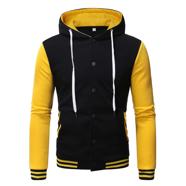 Lezser férfi pulóver kapucnival és hosszú ujjal