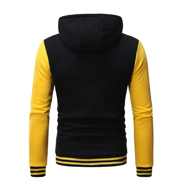 Lezser férfi pulóver kapucnival és hosszú ujjal