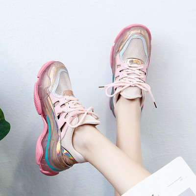 Uus mudel värvilise tallaga naiste kevadtossud