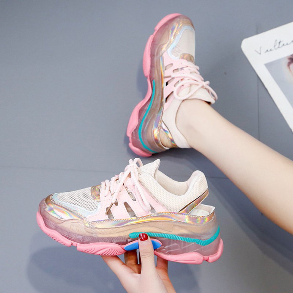 Uus mudel värvilise tallaga naiste kevadtossud