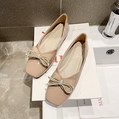 Moteriški laisvalaikio batai iš eko odos su kaspinu