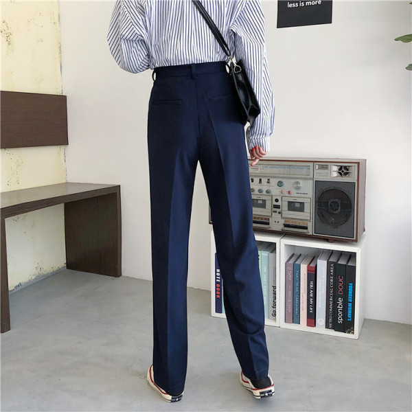 Sieviešu bikses ar augstu vidukli - taisns modelis