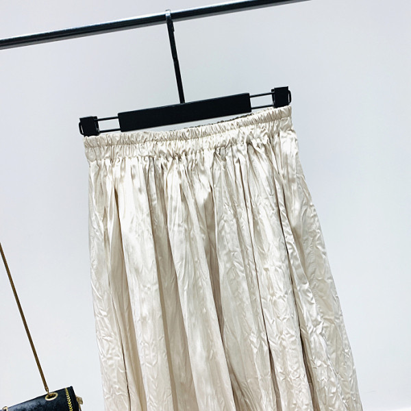 Fusta de dama moderna cu tul A-line - talie inalta